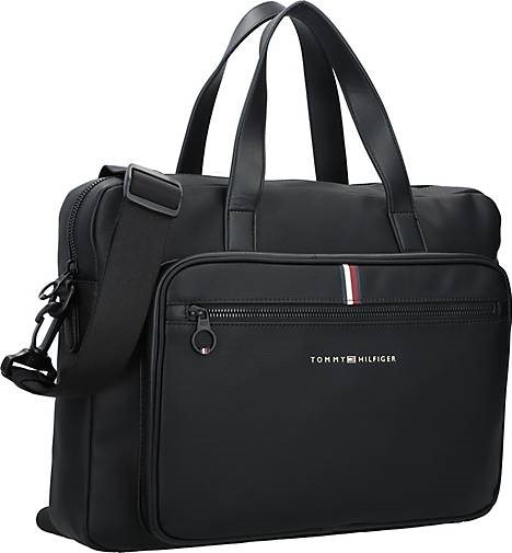 TOMMY HILFIGER TH Essential Pique Aktentasche 38.5 cm Laptopfach