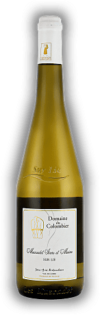 Domaine du Colombier, Muscadet Sèvre et Maine, Melon de Bourgogne, Sur Lie AOC, Trocken, 2022, Loire blanc  Domaine du Colombier, Muscadet Sèvre et Maine, Melon de Bourgogne, Sur Lie AOC, Trocken, 2022, Loire blanc  Ein jugendlicher und frischer Wein