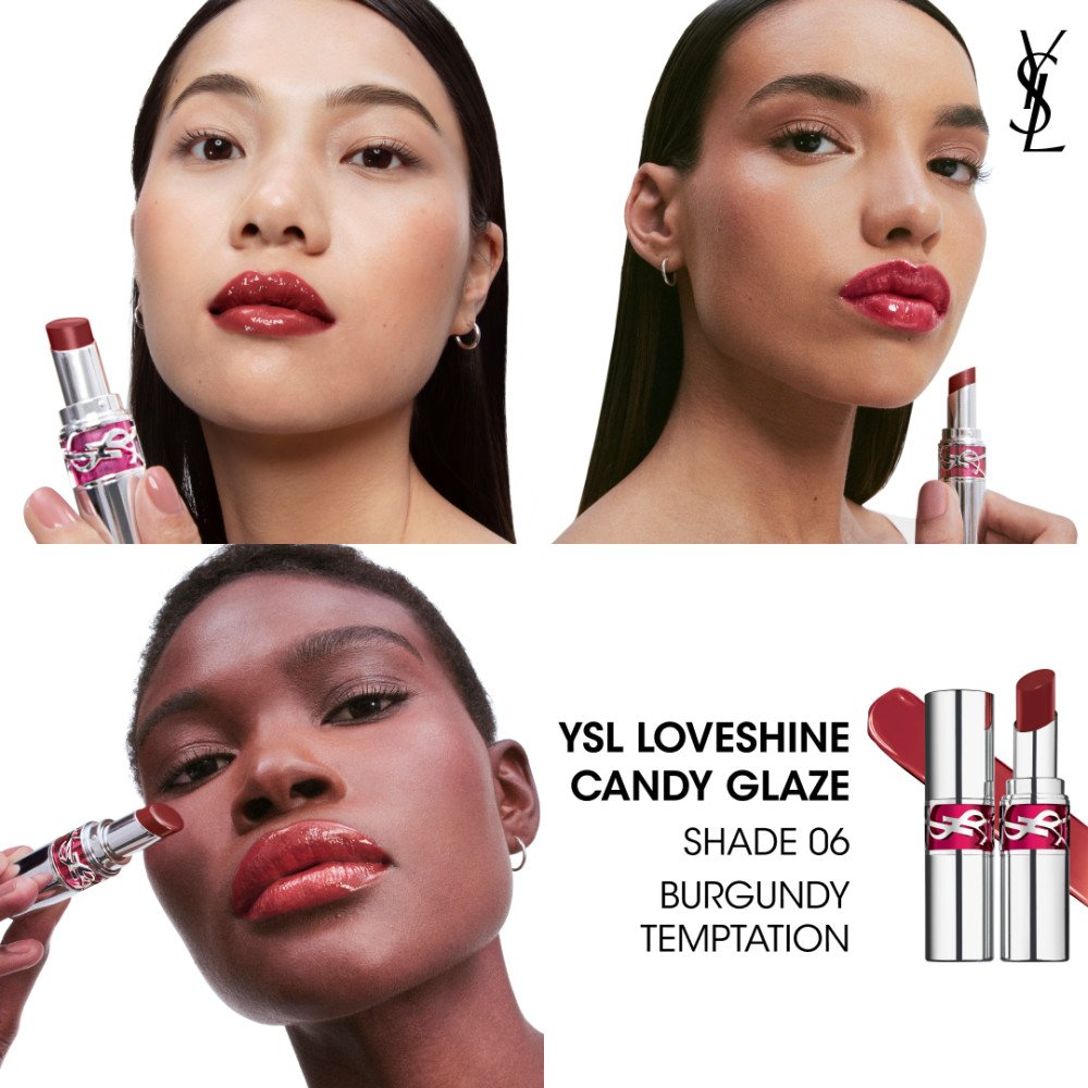 Yves Saint Laurent Lippen Loveshine Rouge Volupte Candy Glaze Lipgloss