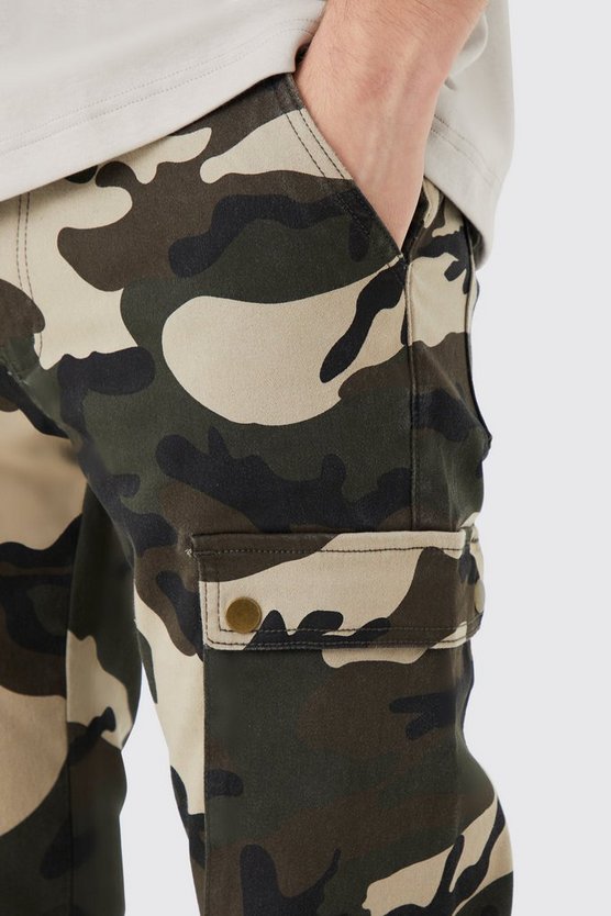 Tall Skinny Camouflage Cargo-Hose
