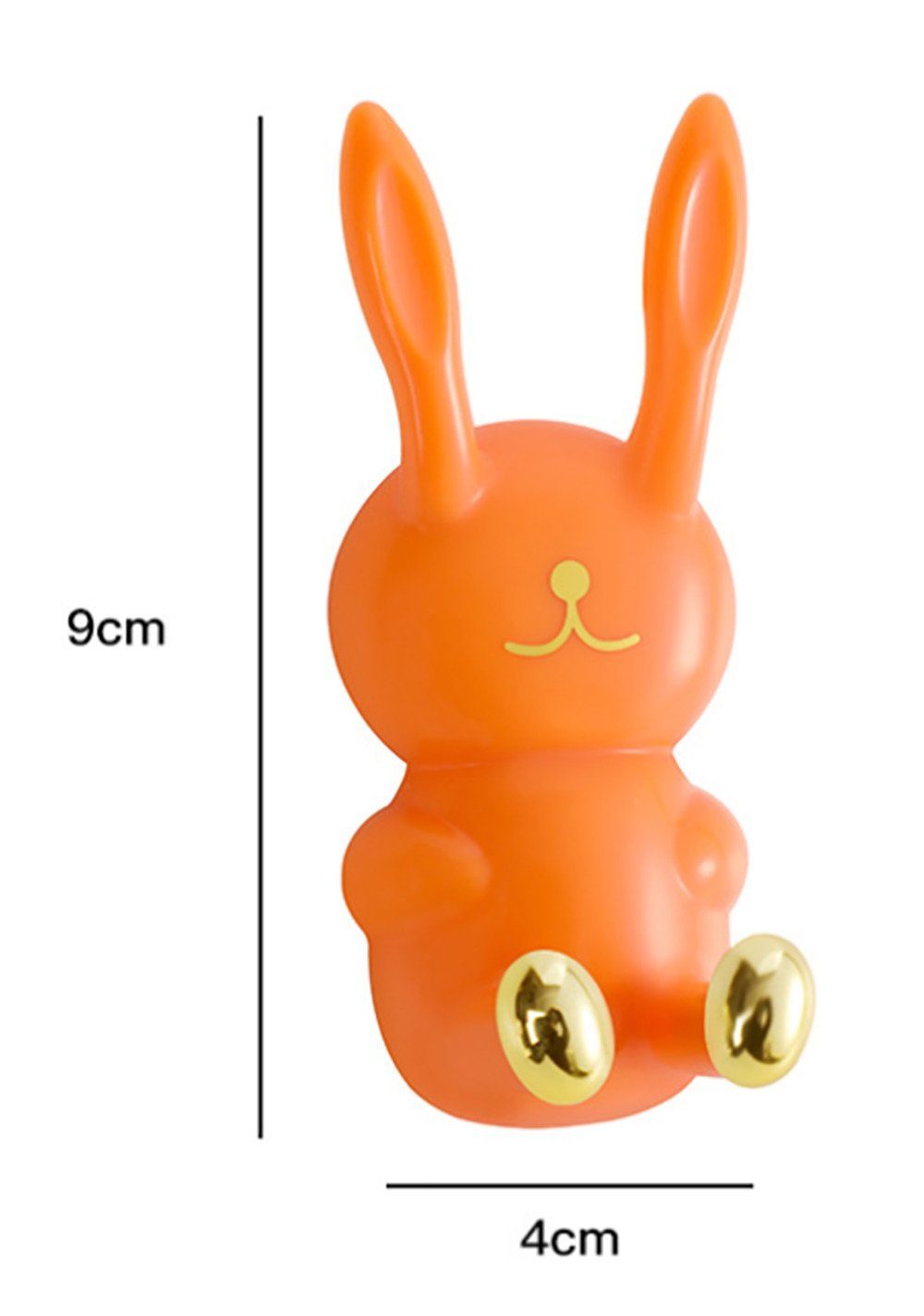 Union Reisen Wandhaken 4 Stück niedliche, kaninchenfreie, multifunktionale Klebehaken, (4-St)