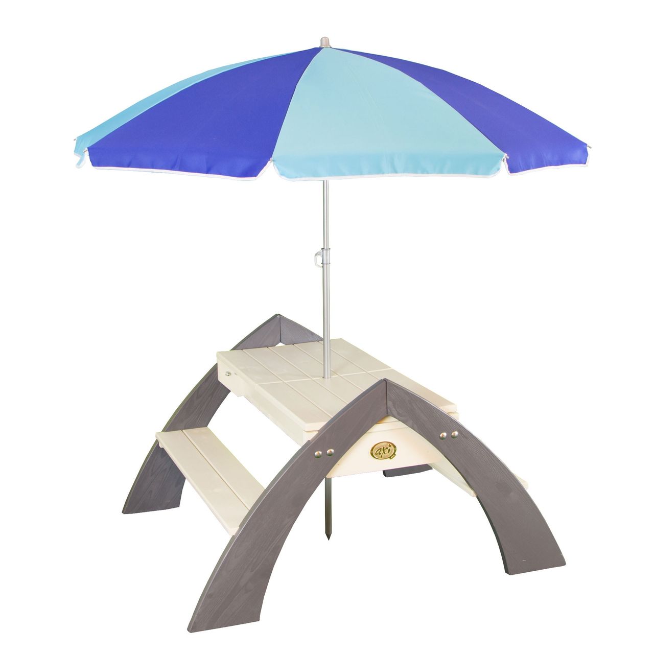 AXI Delta Sand & Wasser Picknicktisch (inkl. Sonnenschirm)