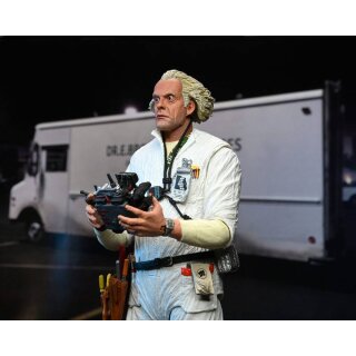 Zurück in die Zukunft Actionfigur Ultimate Doc Brown (1985) 18 cm