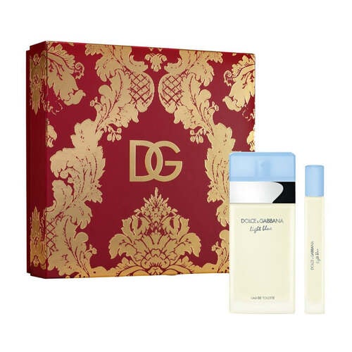 Set regalo Dolce & Gabbana azzurro chiaro