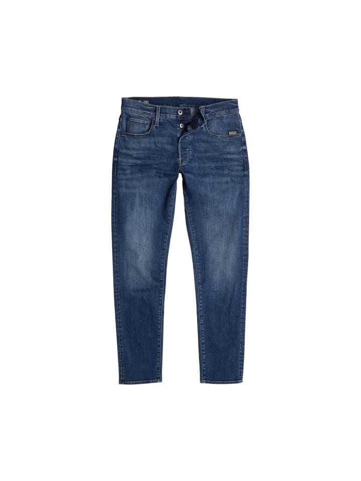 G-Star Jeans 3301 SLIM slim in Blau günstig kaufen