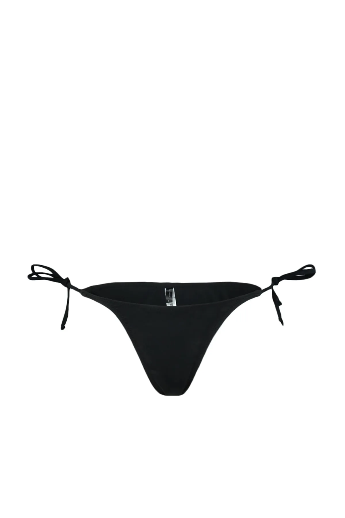 Trendyol Collection  Schwarzes Bikinihöschen zum Binden in normaler Passform TBESS23BA00052