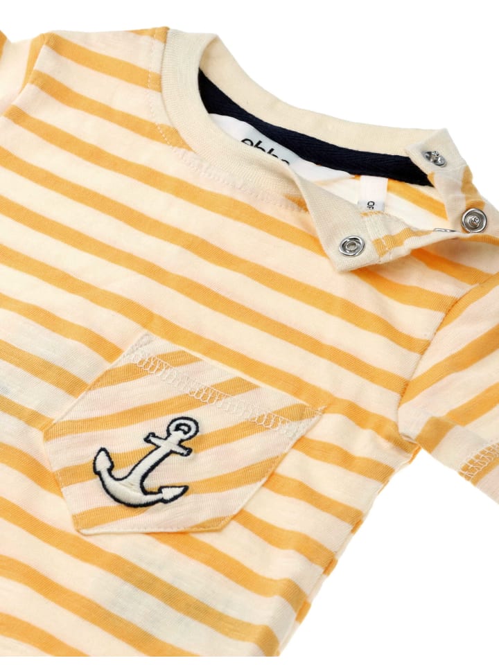 ebbe Body Kurzarm Sammy in White/Yellow günstig kaufen