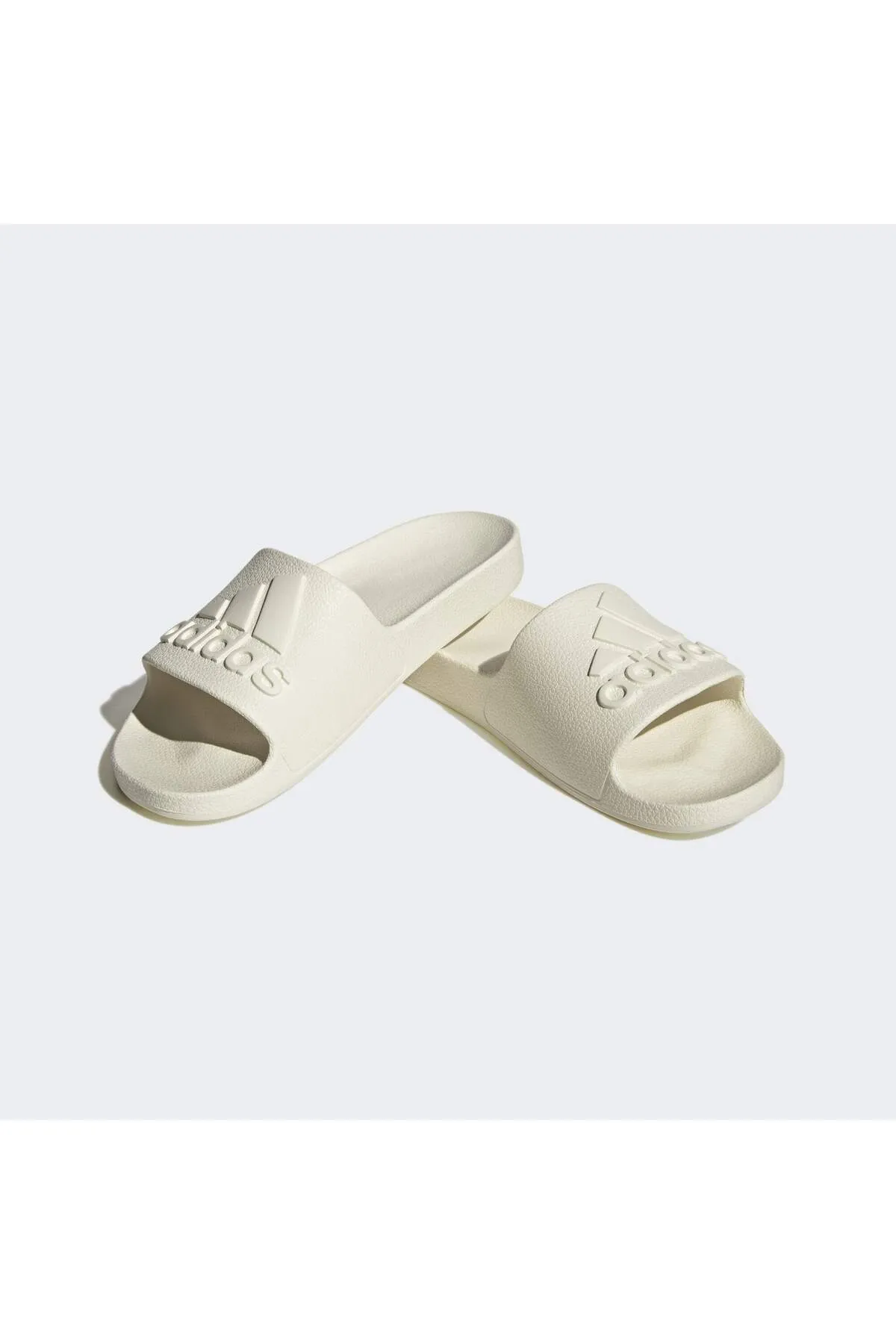 adidas  Pantolette - Weiß - Flacher Absatz