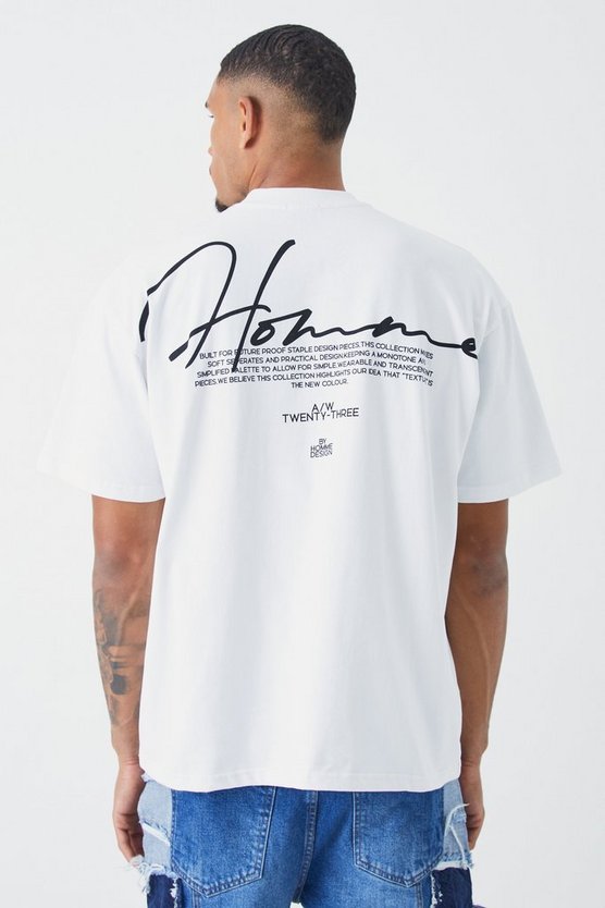 Tall Oversize T-Shirt mit Stickerei