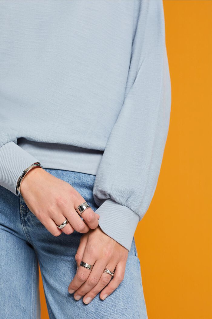 Sweatshirt mit Struktur