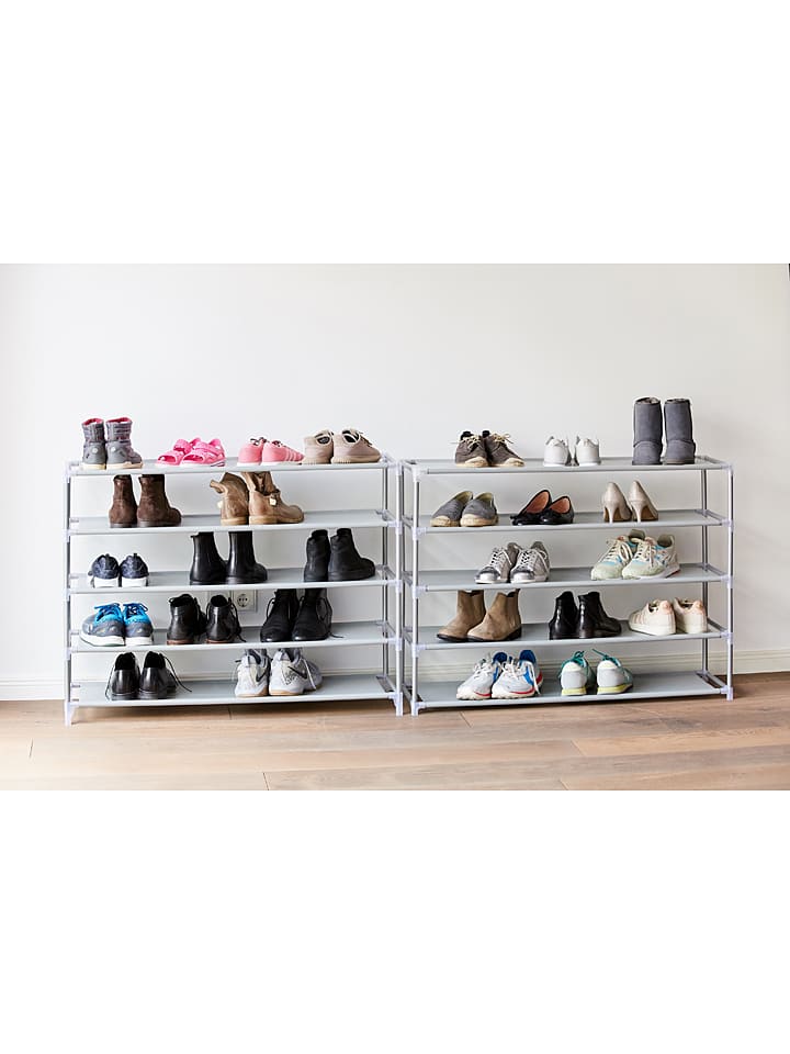 STORE IT Schuhregal in Grau - (B)100 x (H)174 x (T)28 cm günstig kaufen onesize