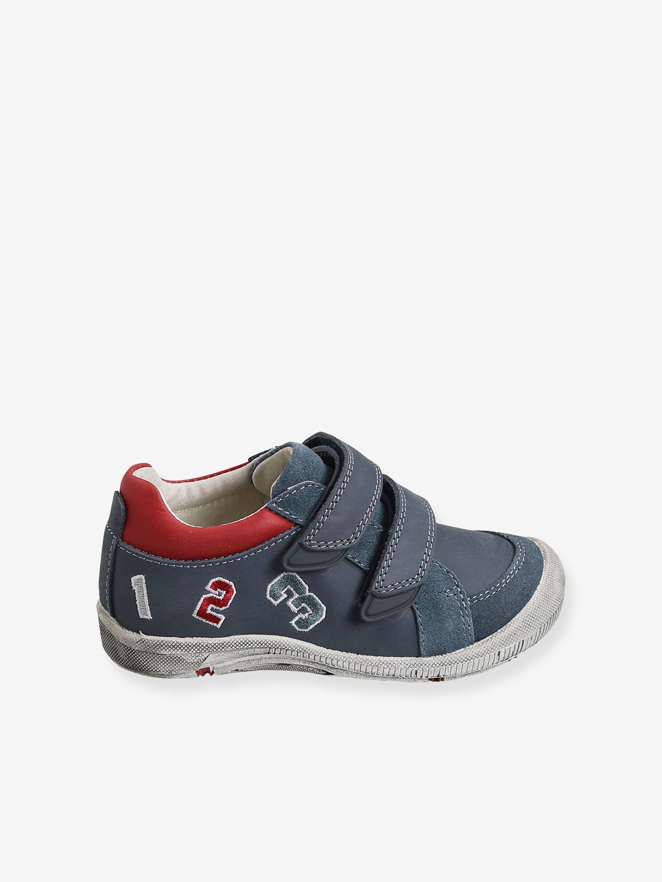 Derbies cuir garçon collection maternelle marine