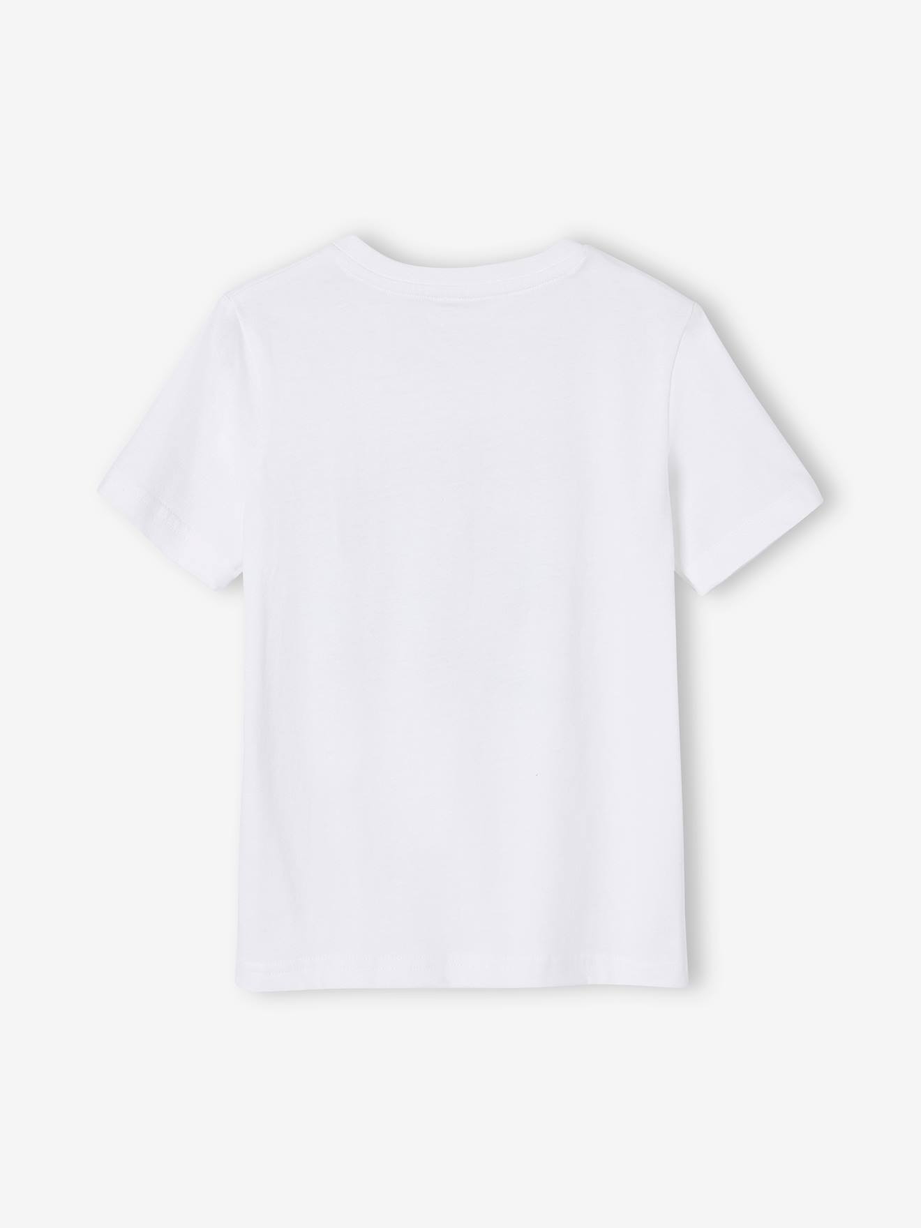 Vertbaudet Jungen T-Shirt mit Wendepailletten - grau meliert