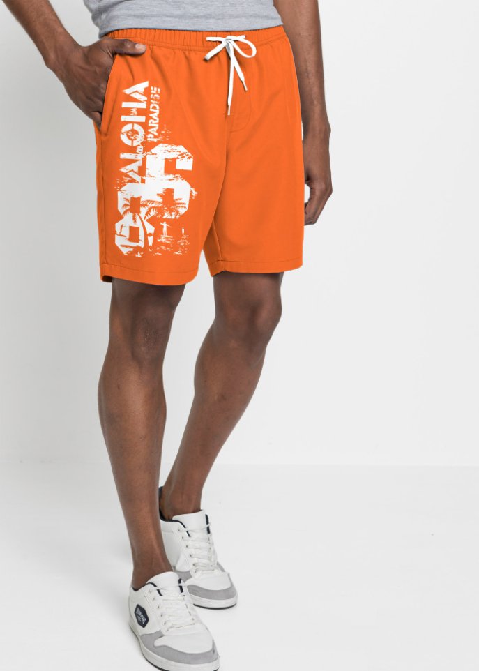 Strandshorts mit recycelten Polyester