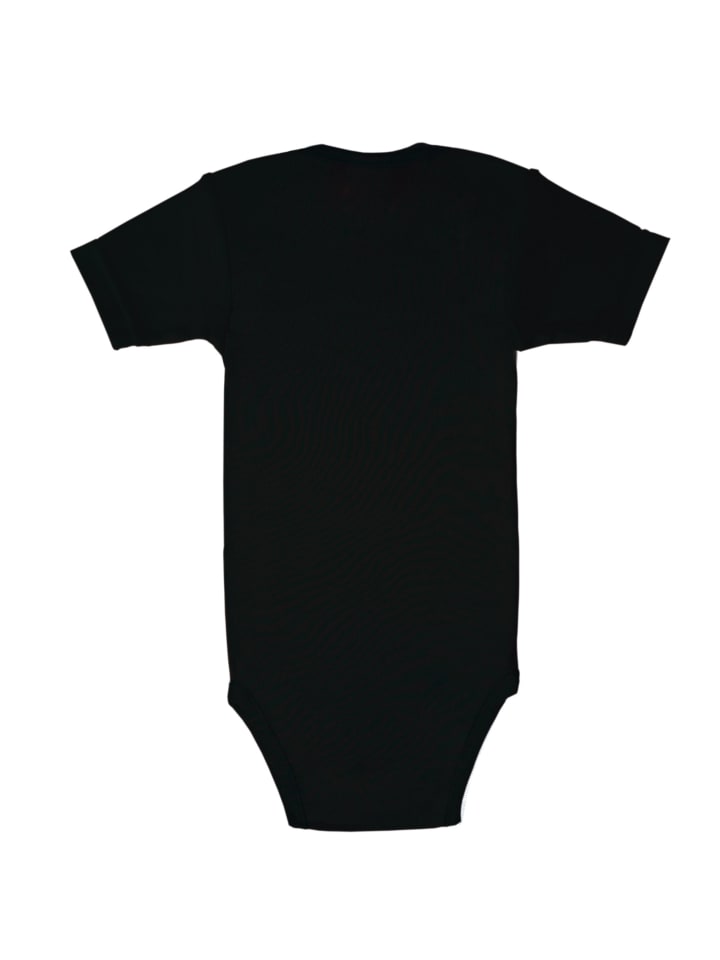 Logoshirt Baby-Body in schwarz günstig kaufen