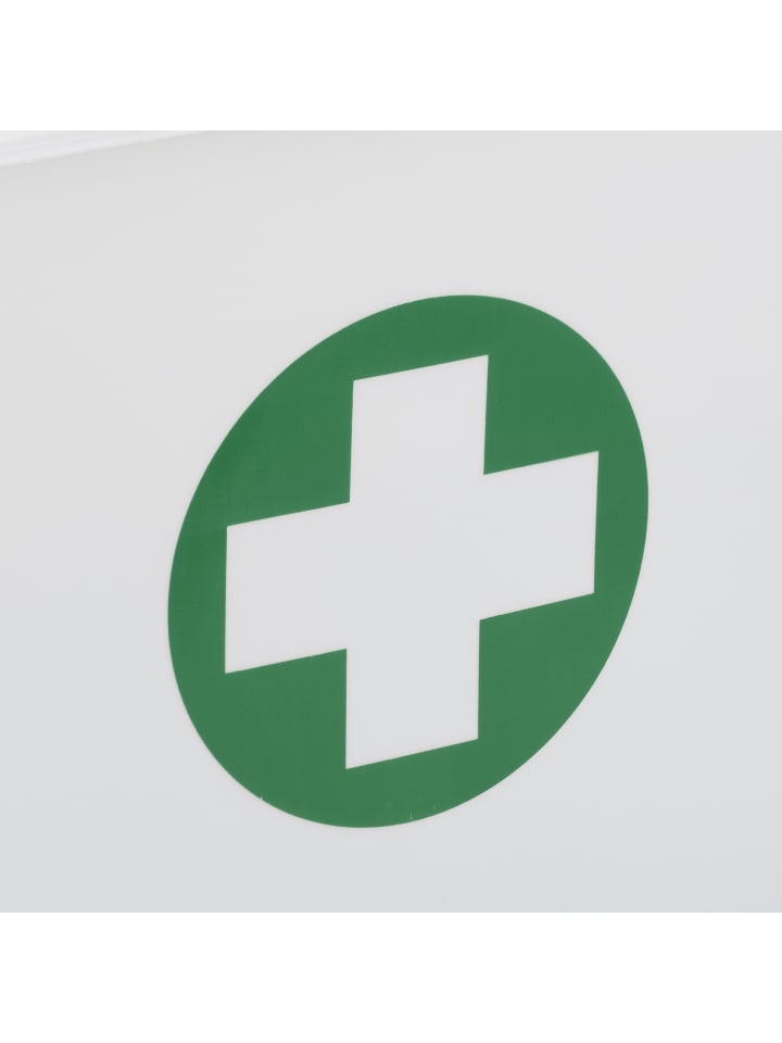 relaxdays Medizinbox in Weiß/ Grün günstig kaufen onesize
