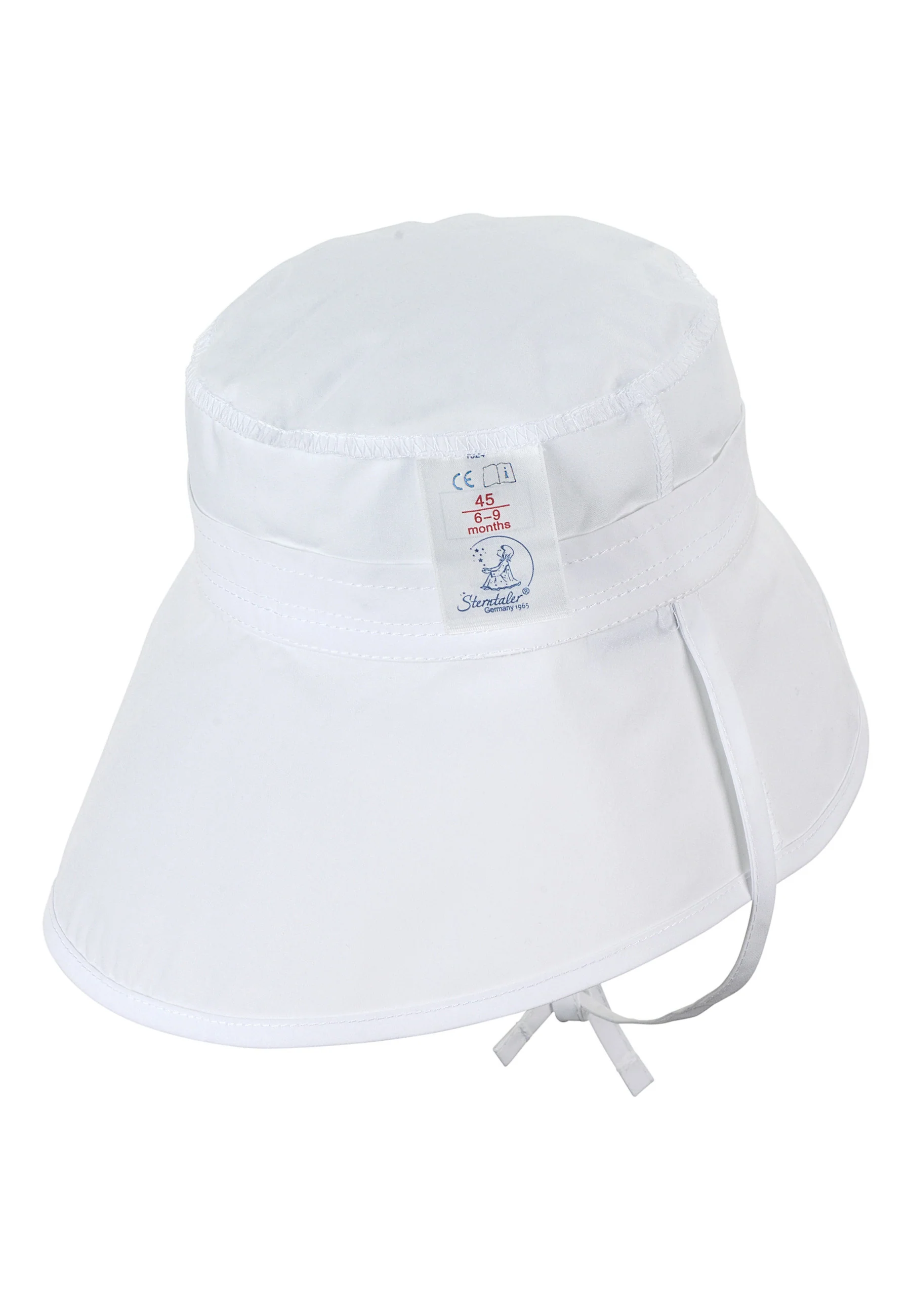 Sommerhut in versch. Unifarben mit Bindeband