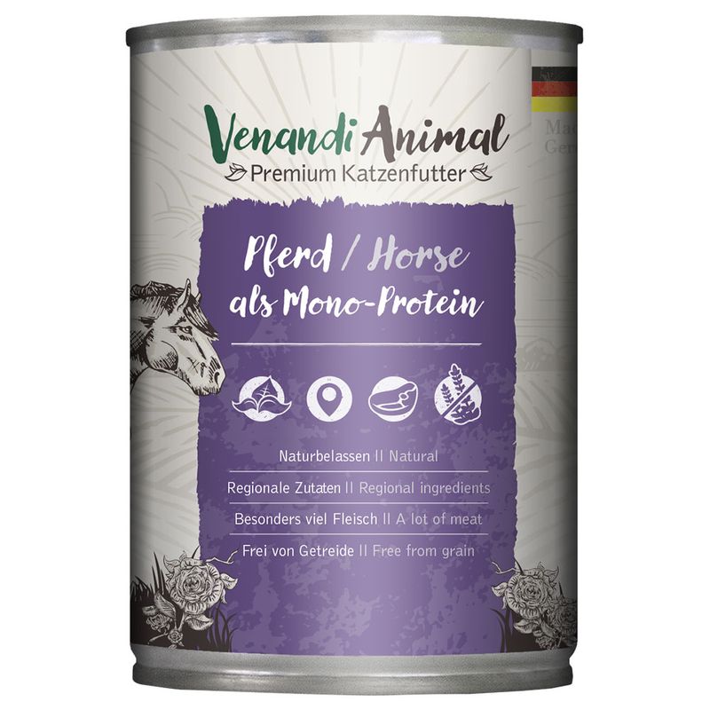Probierpaket Venandi Animal 6 x 400 g zu TOP-Preisen | bitiba %