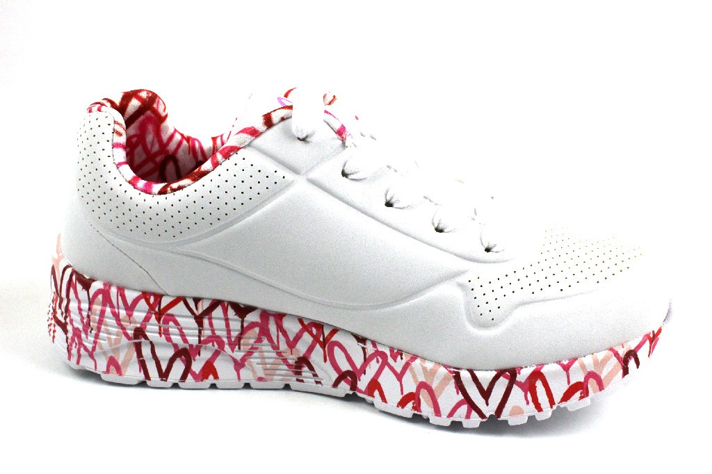 SKECHERS Mädchen Halbschuhe weiss