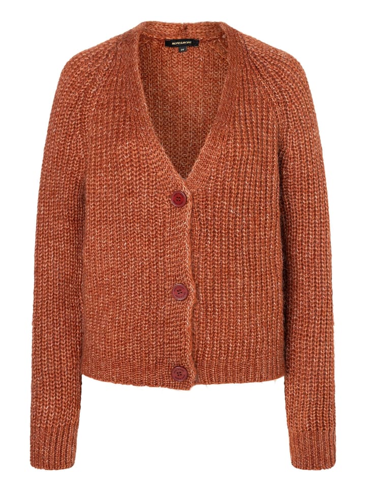 More & More Strickjacke in braun günstig kaufen
