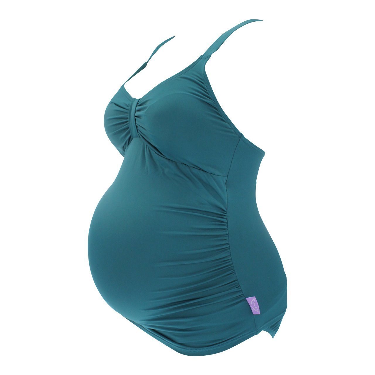 petit amour Umstandstankini AMANDA in Grüntürkis passend B/C Cup (Set, 2-St., 2-er Pack Tankini-Top mit Slip), Raffinierte Umstandsbademode, stylish und bequem, kann auch noch weit über die Schwangerschaft hinaus getragen werden. Design made in Hambu