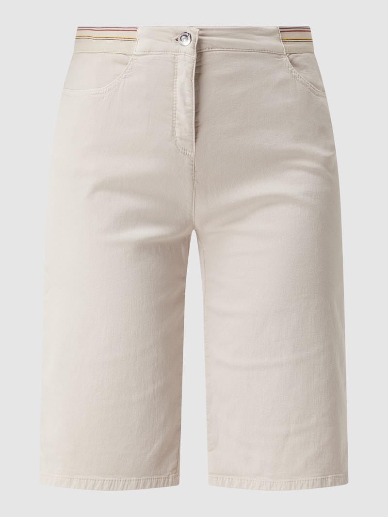 Bermudas aus Baumwollmischung Modell 'Sue' in sand