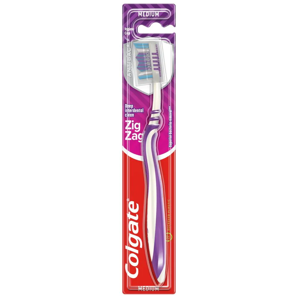 Colgate Zig Zag Plus Medium Tandbørste