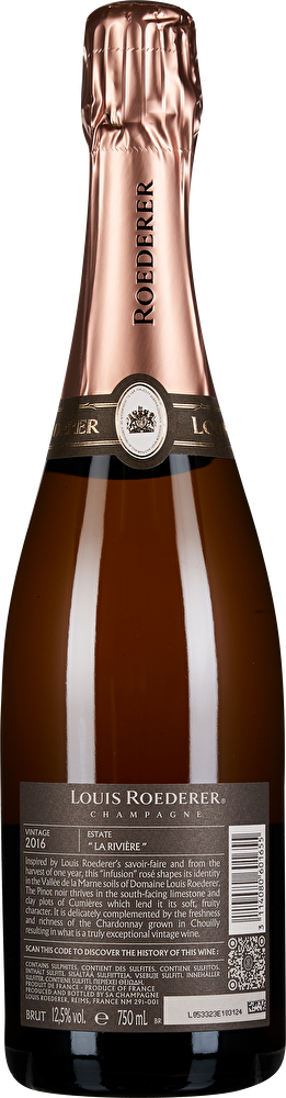Roederer Champagne Brut Rosé Vintage 2016 im Geschenkkarton