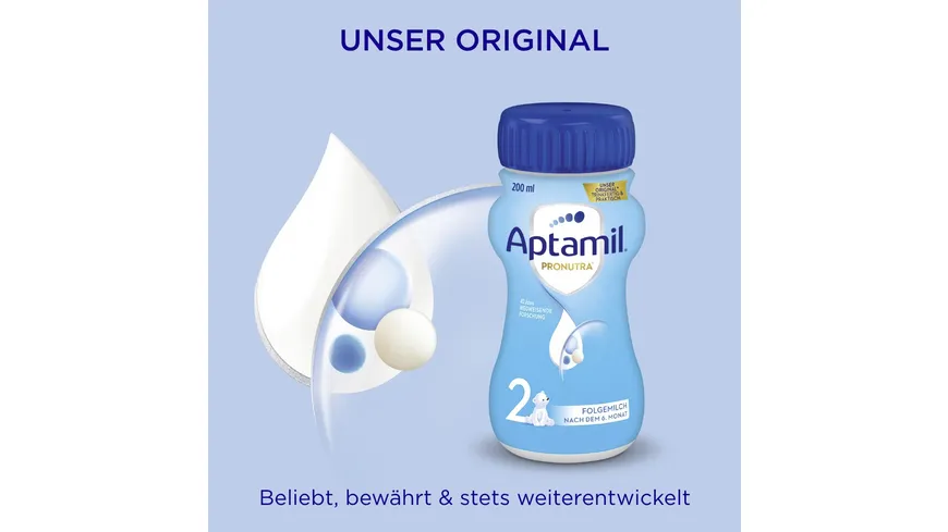Aptamil Pronutra 2 Folgemilch trinkfertig 200 ml