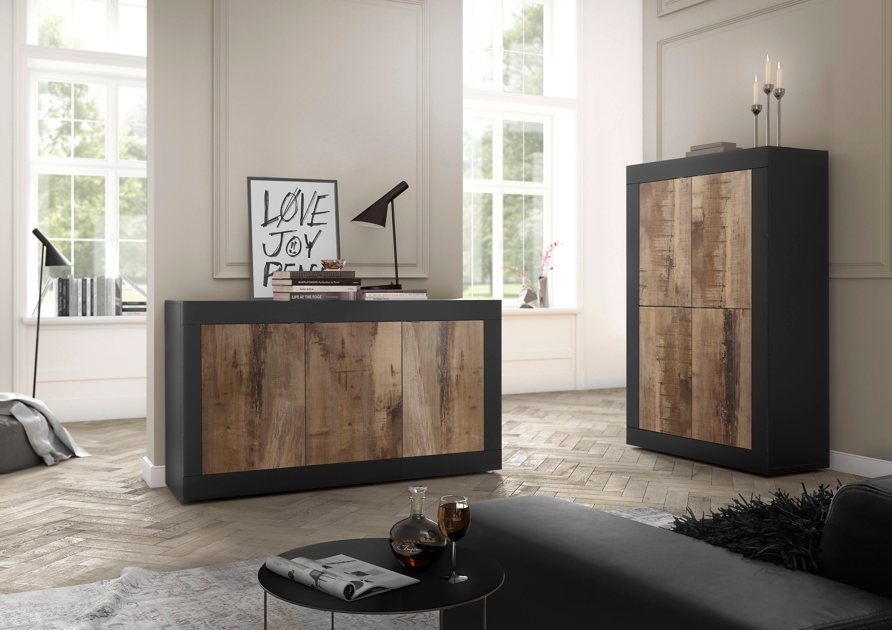 LC Highboard Basic, Höhe 162 cm