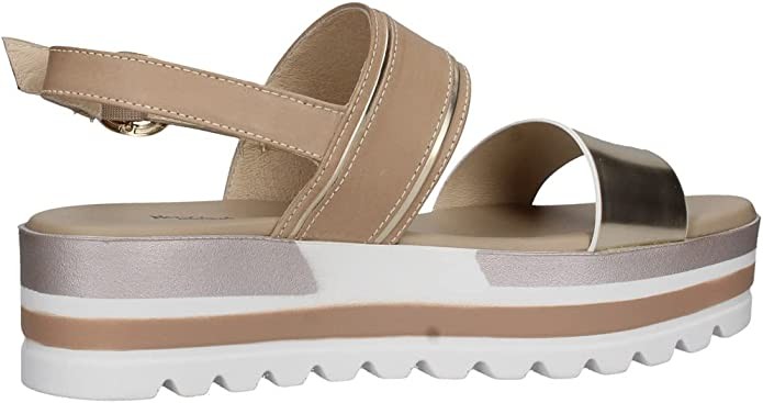 NERO GIARDINI Klassische Sandalen silber