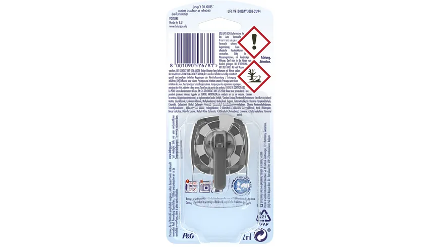 Febreze Auto Lufterfrischer CAR Lenor Aprilfrisch