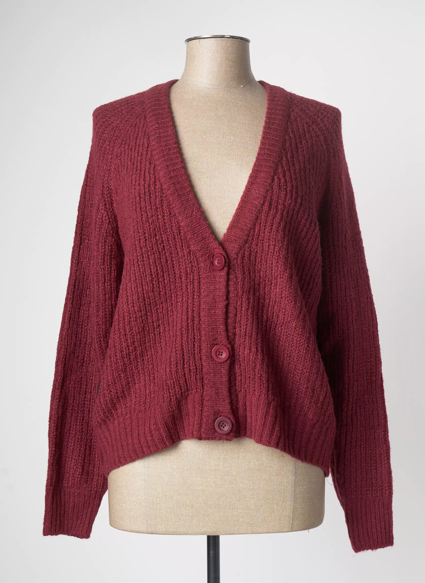 Mexx Grosse Maille Femme couleur rouge
