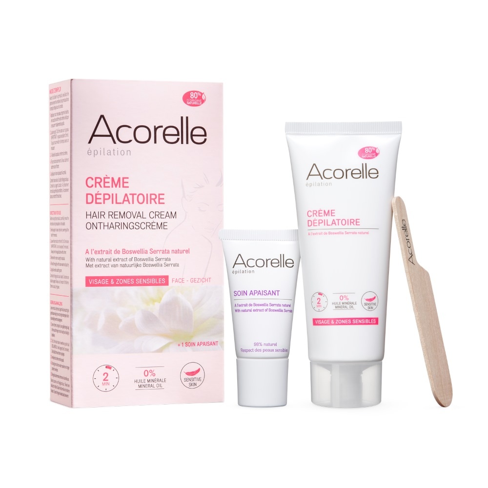 acorelle Crème Dépilatoire Visage & Zones Sensibles Crème dépilatoire visage