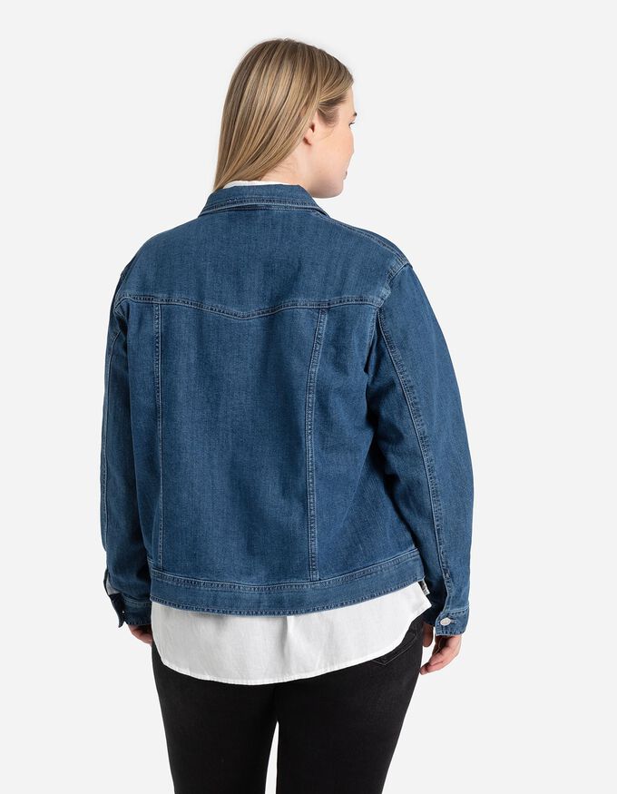 Jeansjacke - Aufgesetze Taschen