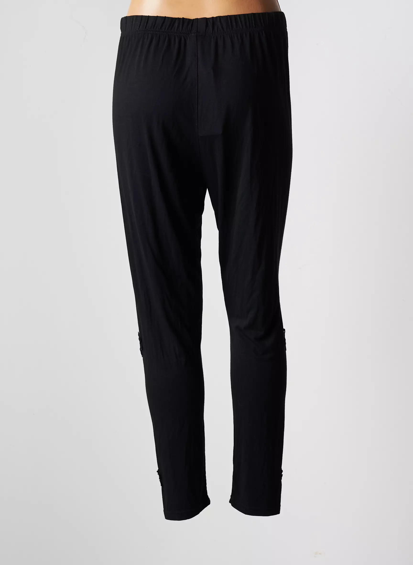 Pomme Rouge Leggings Femme couleur noir