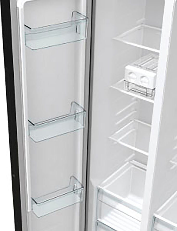 GORENJE Side-by-Side NRR 9185 EABXLWD, 178,6 cm hoch, 91 cm breit, Wasserspender