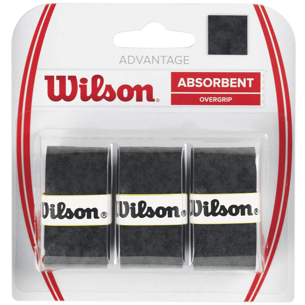 Advantage Overgrip 3er Pack - Schwarz