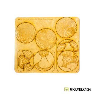 Dvergr Spaceship 50 mm Round Base Toppers  (47mm) (5)