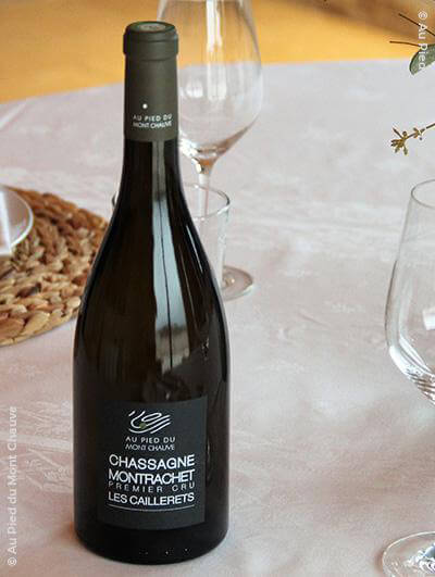 Au Pied du Mont Chauve : Chassagne-Montrachet 1er cru 