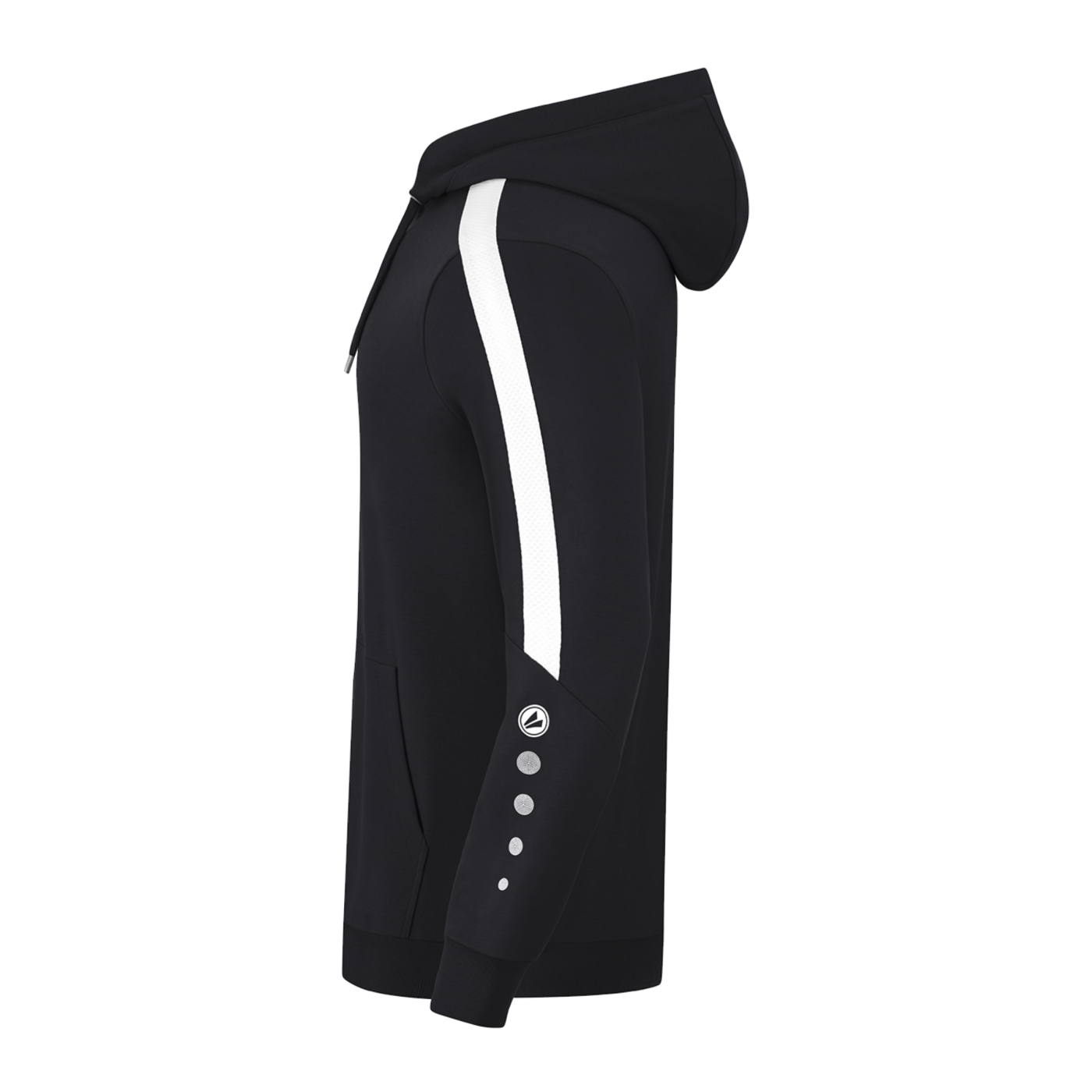 JAKO Power Hoody Schwarz Weiss F800