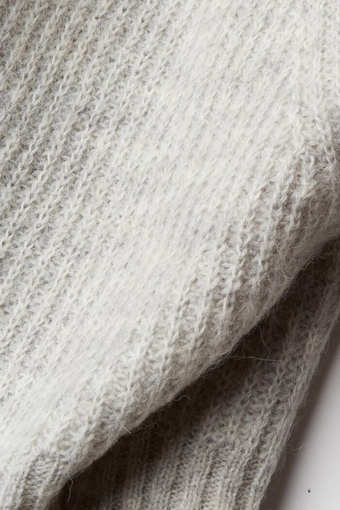 Cropped-Cardigan aus Wollmix