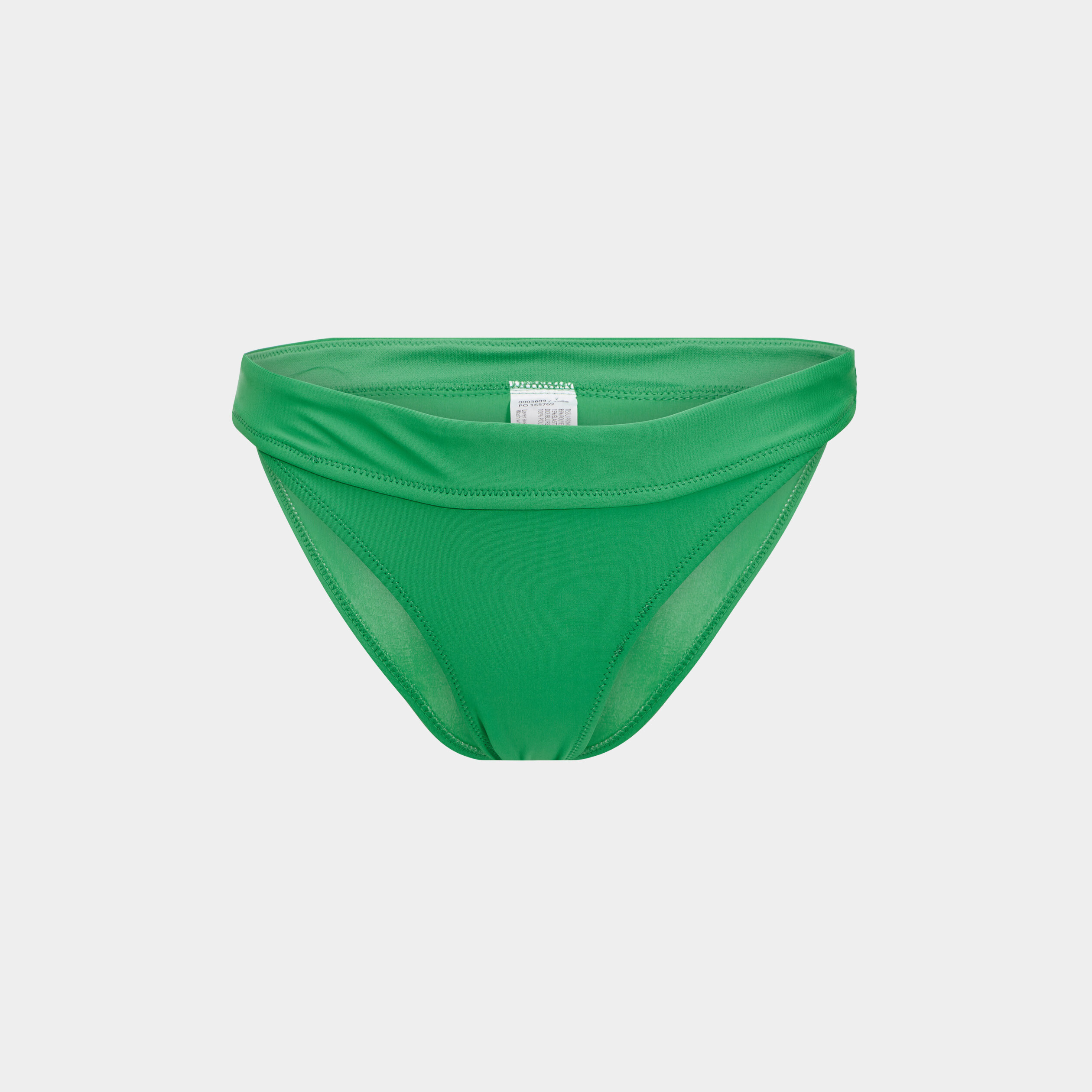 Culotte à rebord bas de maillot de bain vert femme | La Halle