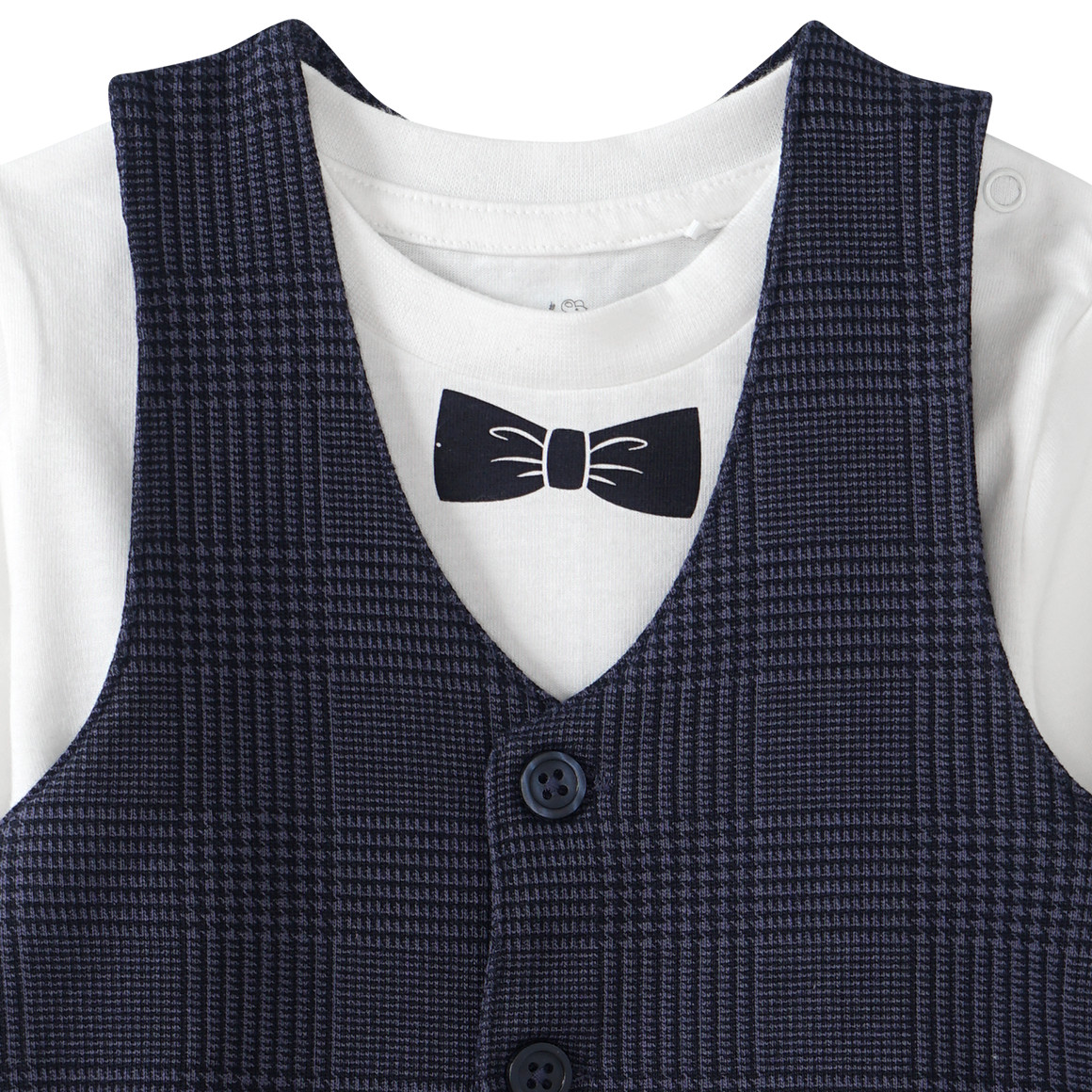 Baby Weste und Langarmshirt im Set