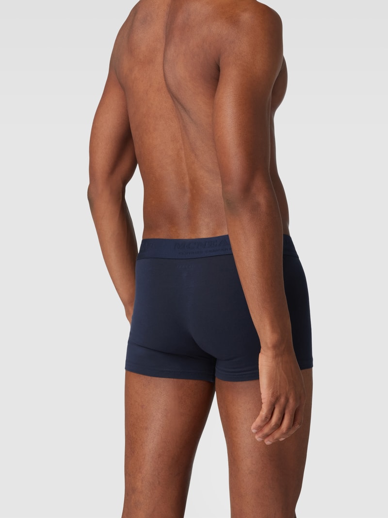 Trunks mit Logo-Bund im 7er-Pack in marineblau
