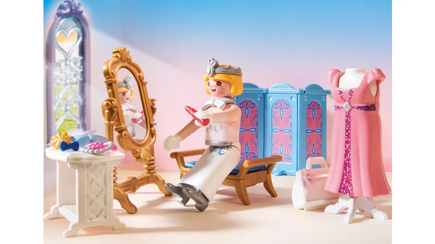 PLAYMOBIL 70454 - Princess - Ankleidezimmer mit Badewanne