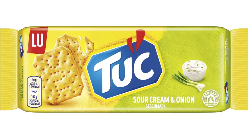 TUC Cracker Sour Cream & Onion 100 g