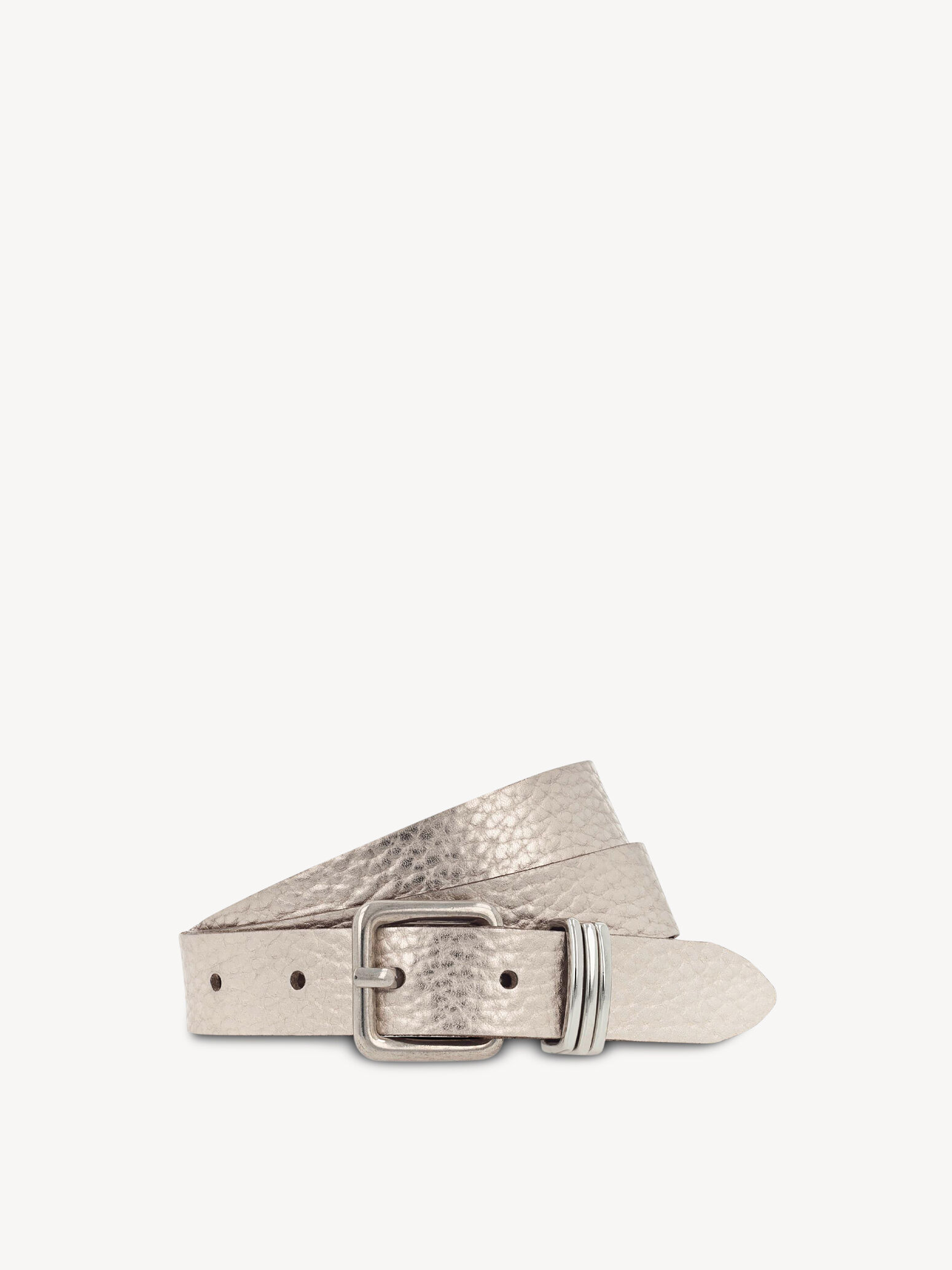 Ceinture en cuir - doré