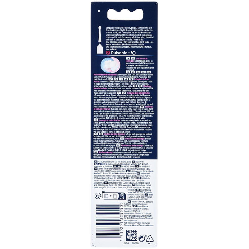 Oral-B Oral-B børstehoder 4-pk, Sensitive clean & care