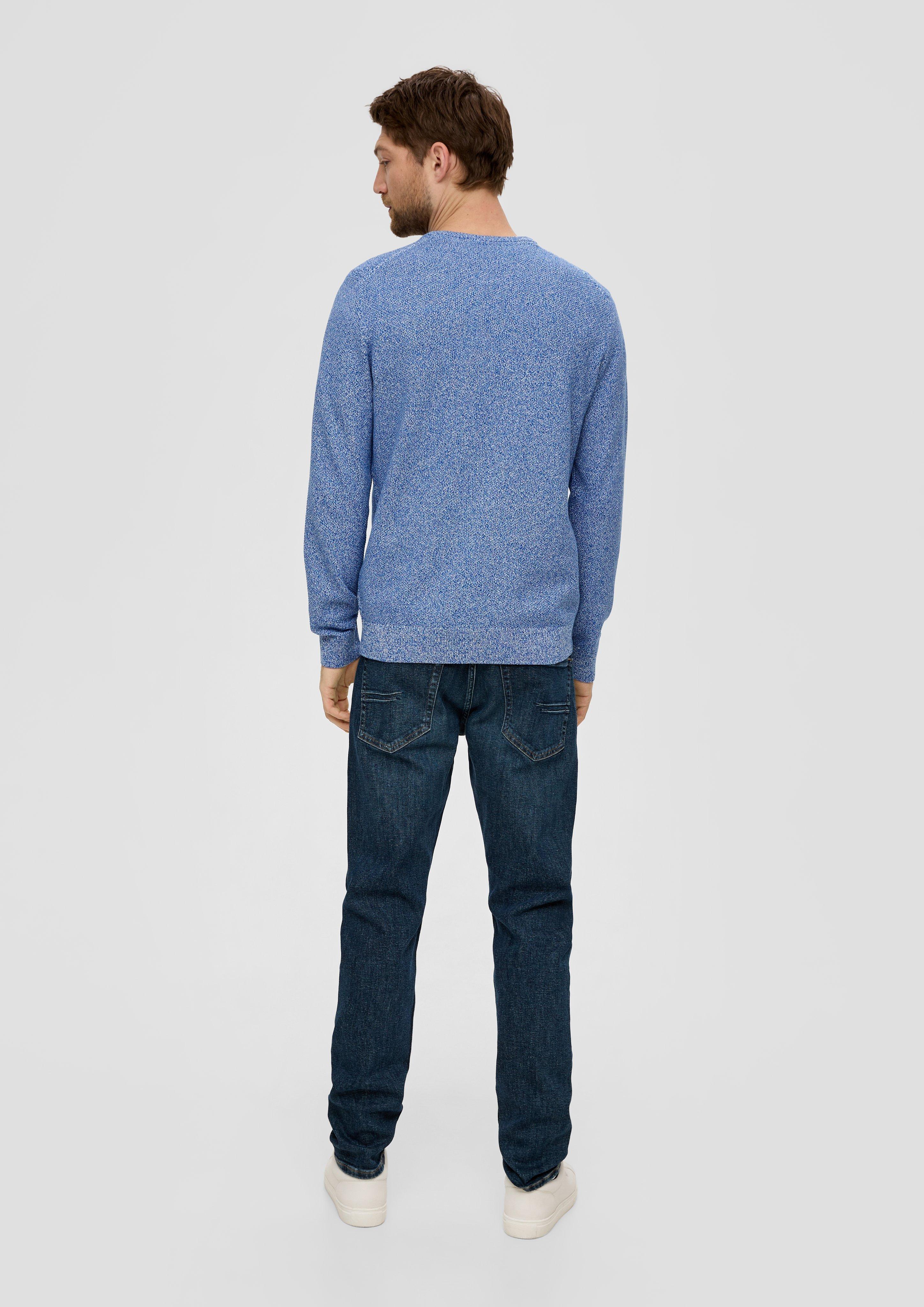 Feinstrickpullover mit Crew Neck  2146110-56X0